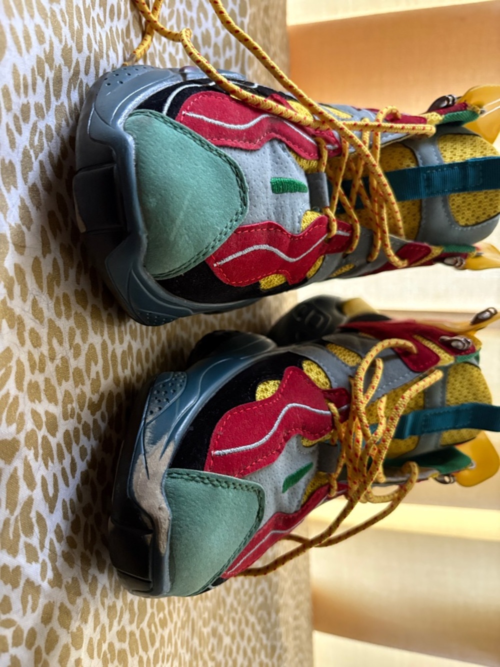 Multi-Color Athletic Sneakers - - Picture 2 of 8